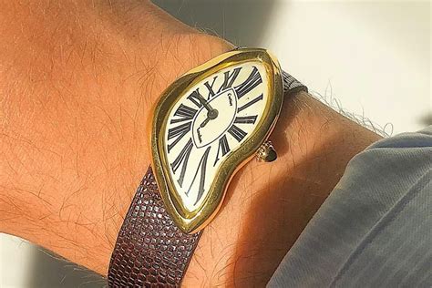 cartier watch surreal|cartier crash 1960s.